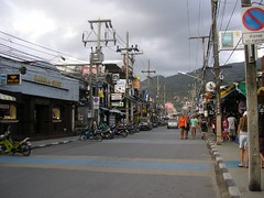 Streets in Patong, Phuket