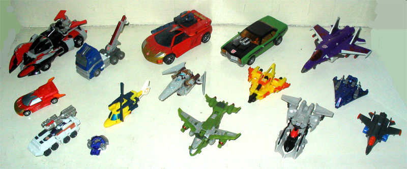 transformers collection sept 3, 2006 vehicles small