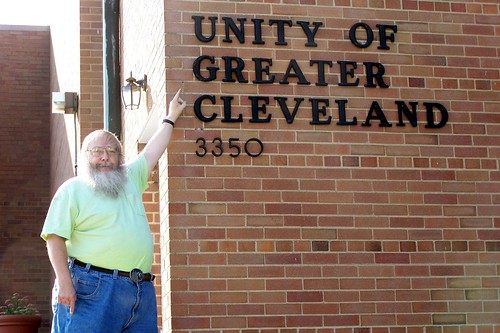 Roger Standing By The Unity of Greater Cleveland Church