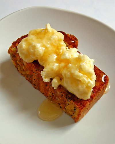 seeded orange soda bread with ricotta© by haalo