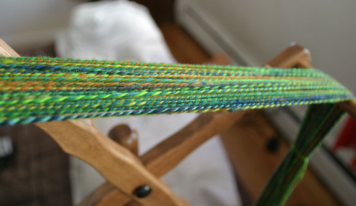 Second plied yarn