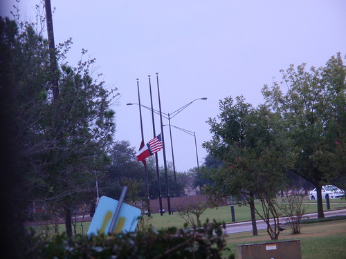 Flags at Half-Mast