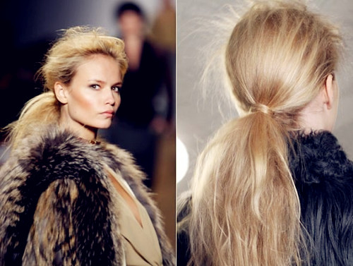 2013 Hairstyle Trends - Messy Bed hair