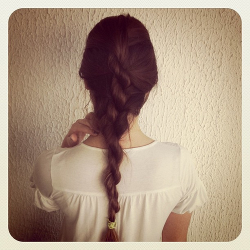 braid hair - rope braids