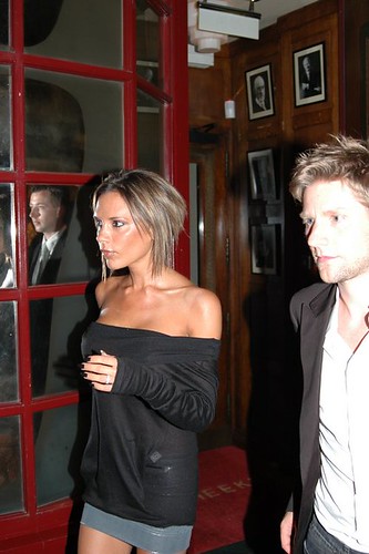  newspaper is reporting that plastic-pouted Victoria Beckham and husband 