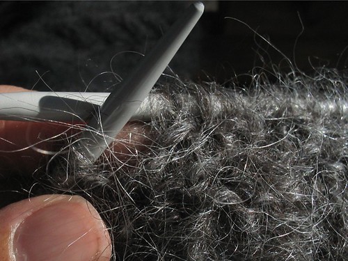 knitting some very hairy stuff