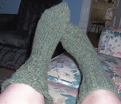 cabled footies