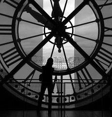 Clock face in Musee d'Orsay