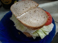 BLT: Lettuce, Tomato, and Butter Sandwich