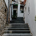 Ibiza - Escaleras y columna torcida  ---  Stairs and twisted column