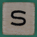 Spill and Spell Dice Letter S