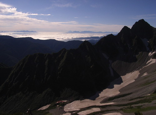 North ridge of Mt.Mae-Hodaka