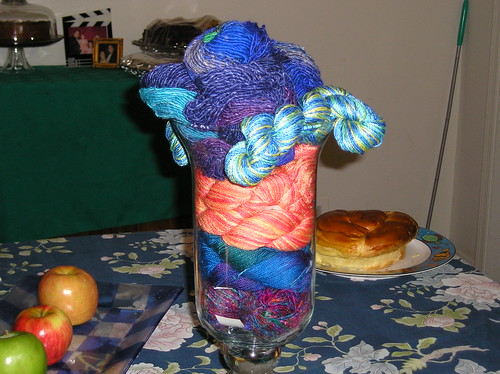 Yarn Centerpiece