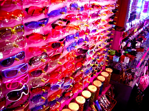 rose coloured glasses