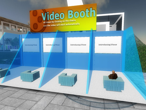 Video Booths at the Plone Conference Area