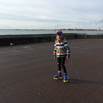 Roller skating at southsea<br/>17 Jan 2015