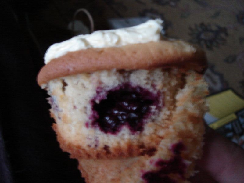 blackberry orange vanilla cupcakes