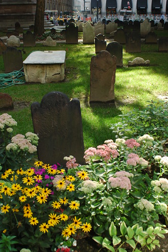 Flowers, Trinity Church Cemetery