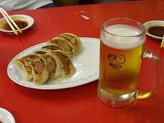 Gyoza & Beer
