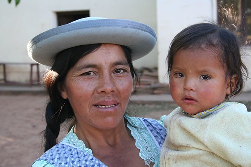 Bolivian Women and Children