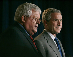 Bush Shows his support for Hastert