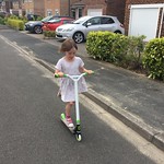 Testing the new scooter<br/>31 Jul 2016