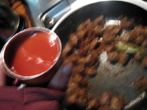 Add tomato paste 1