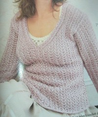 Verena - Plus size Pink sweater