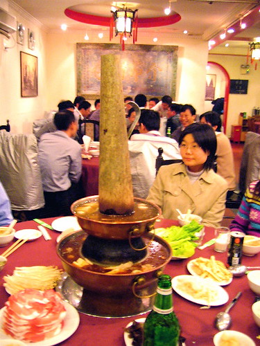 Shanghai hotpot chimney