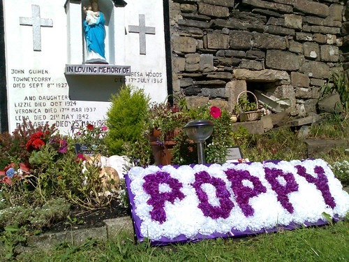 Poppy's Grave at Tarmon Abbey