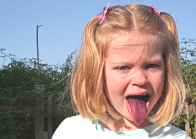 blackberry-tongue