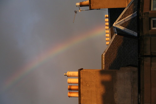 A Rainbow from the flat.