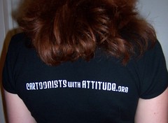 Back of C.W.A. T-shirt