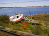 MissBiz - Halifax to Moncton Scenery Red Boat