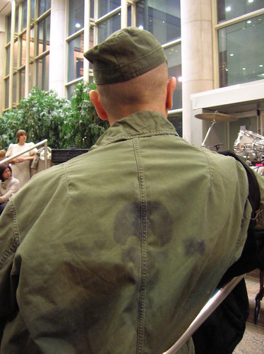 army jacket w skull