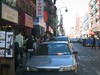 People-Filled Sidewalks of Chinatown