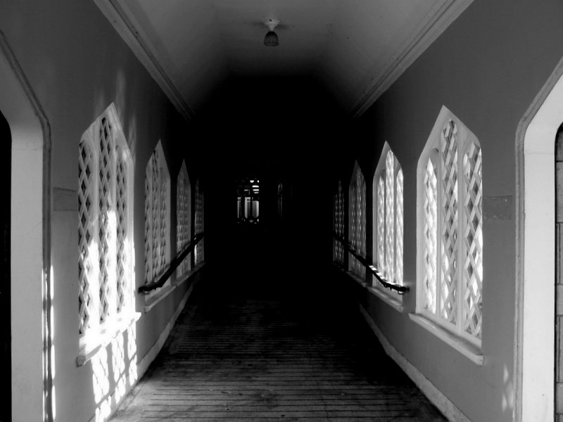 Darkened Corridor