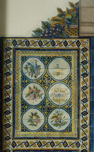 Lisboa - azulejos, Mercado da Ribeira