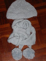 Polar hat and scarf