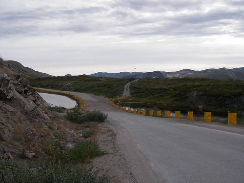 Kangerlussuaq Harbour Road