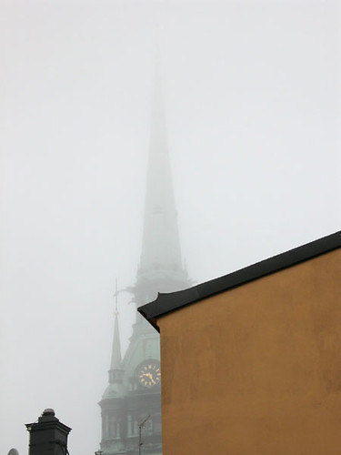 Tyska kyrkan i dimma