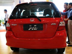 Honda Fit車尾