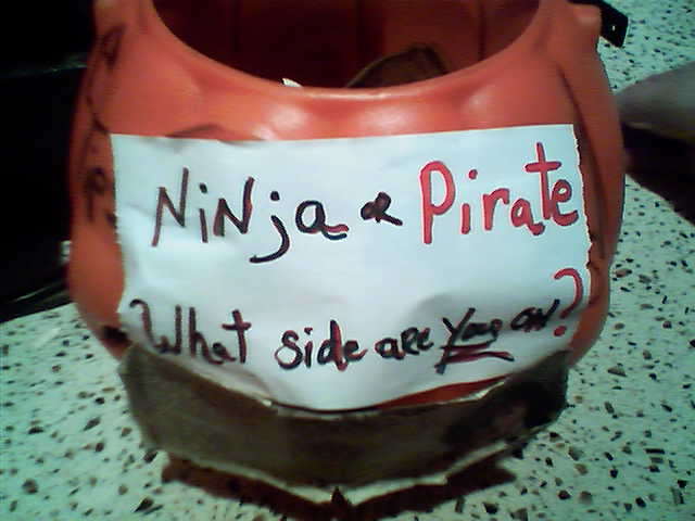 Ninja or Pirate