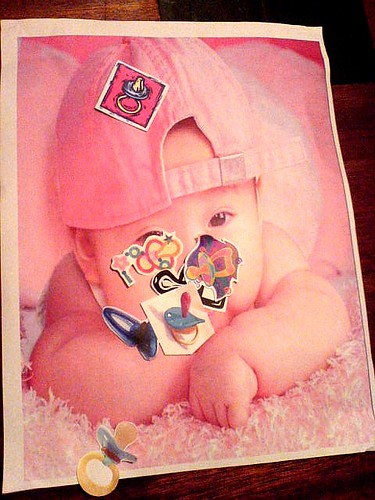 Pin the Pacifier on the Baby!