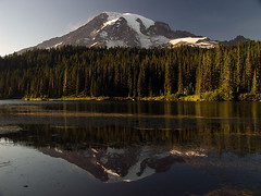 Mount Rainier and Reflection