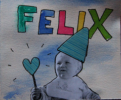 Birthday card for Felix