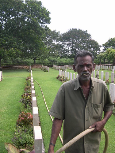 Mr Munuswamy, Gardener, Madras War Cemetery