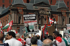 August 12th protest against the war on Lebanon