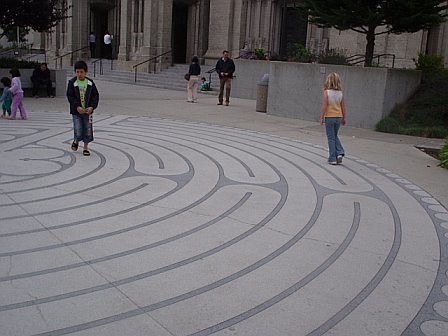 Labyrinth, Grace Cathedral