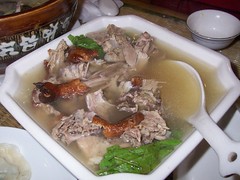 Beijing duck soup